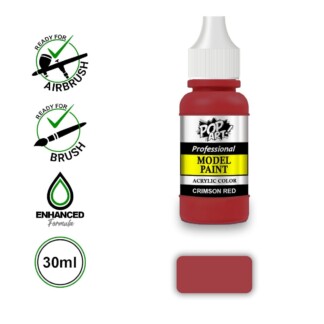 Model Paint CRIMSON RED Acrylic Color