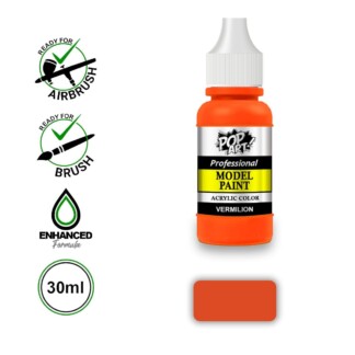 Model Paint VERMILION Acrylic Color