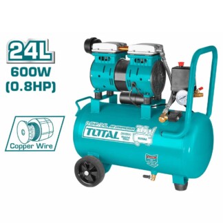 Air Compressor Silent and OIil Free 24 L TOTAL