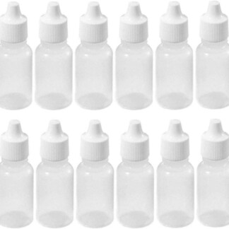 Plastic Squeezable Dropper Bottles (30ml /1 oz)