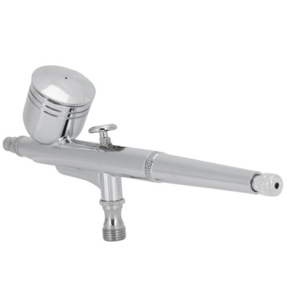 Neoeco nct130s1 gravity feed dual action airbrush kit spray gun with trigger, 0.3 mm needle and 7 cm cup