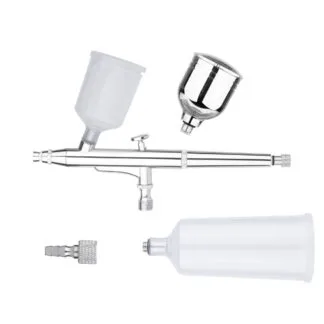 Dual action gravity feed airbrush kit 0.3mm