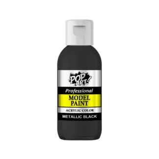 POP ART Model Metallic Acrylic Color (Metallic Black)