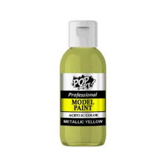 POP ART Model Metallic Acrylic Color (Metallic Yellow)