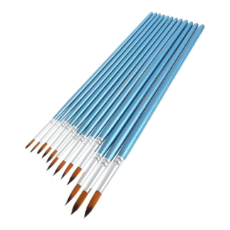 Nylon Hair Brush Hook Line SET OF 10 SIZES