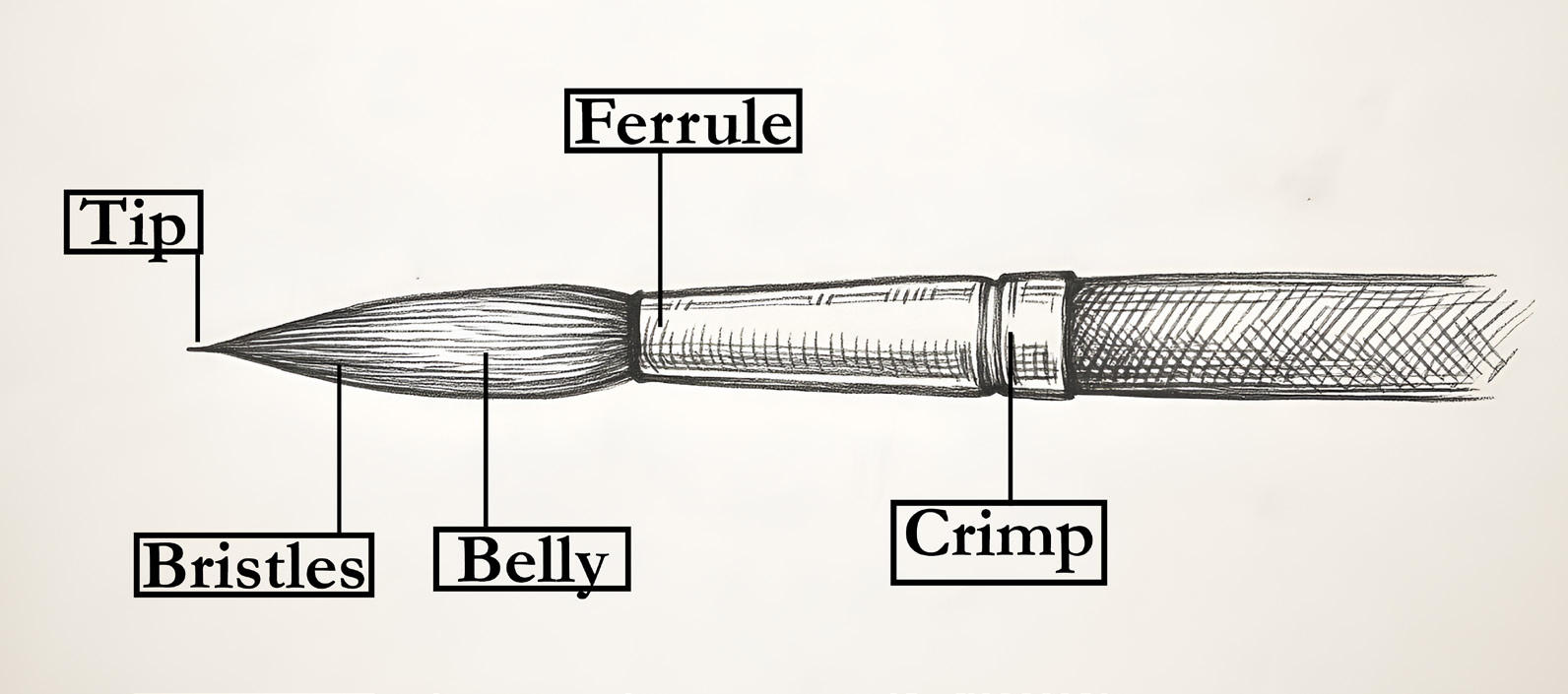 Brush anatomy diagram