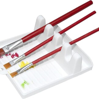 Plastic Paint Brushes Rest Holder