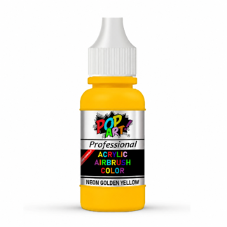 Neon Golden Yellow Acrylic Airbrush Paint