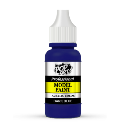 POP ART Deep Blue acrylic model paint for miniatures