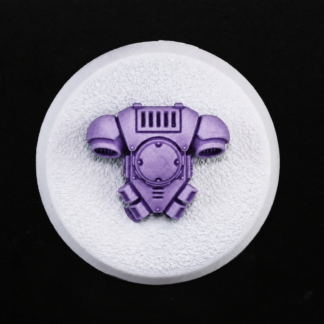 POP ART Lavender Flow Shade contrast paint result on a detailed miniature
