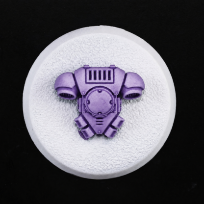 POP ART Lavender Flow Shade contrast paint result on a detailed miniature