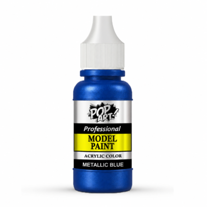 Metallic Blue Acrylic Model Paint