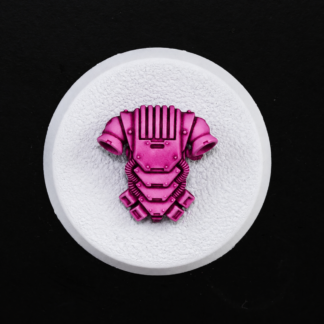 POP ART Magenta Flow Shade contrast paint result on a detailed miniature