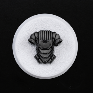 POP ART Mars Black Flow Shade contrast paint result on a detailed miniature