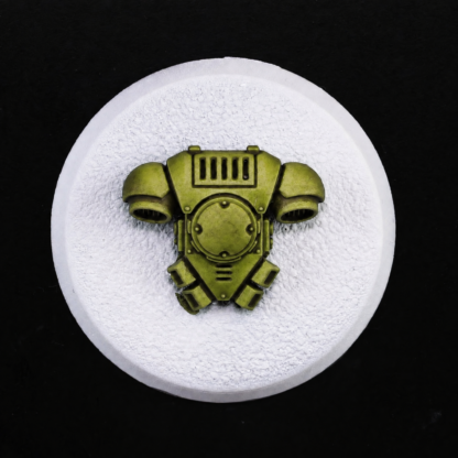 POP ART Ork Flesh Flow Shade contrast paint result on a detailed miniature