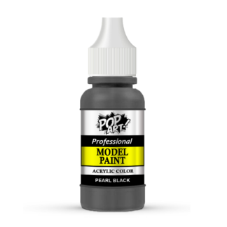 Pearl Black metallic acrylic model paint