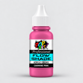 POP ART Carmine Pink Flow Shade Paint 30ml bottle