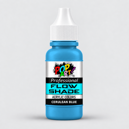 POP ART Cerulean Blue Flow Shade Paint 30ml bottle