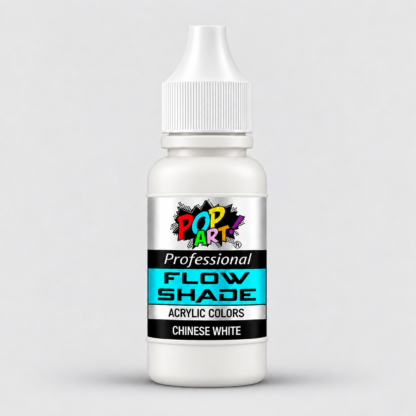POP ART Chinese White Flow Shade Paint 30ml bottle