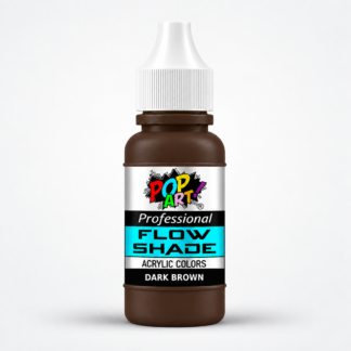 POP ART Dark Brown Flow Shade Paint 30ml bottle