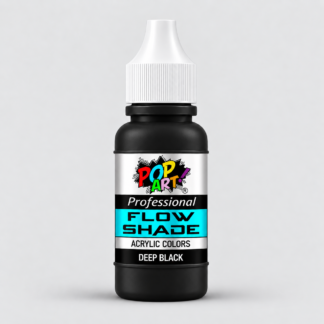 POP ART Deep Black Flow Shade Paint 30ml bottle