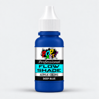 POP ART Deep Blue Flow Shade Paint 30ml bottle