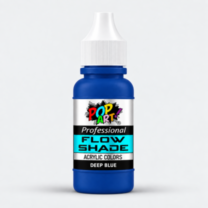 POP ART Deep Blue Flow Shade Paint 30ml bottle