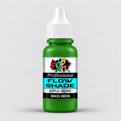 POP ART Grass Green Flow Shade Paint 30ml bottle