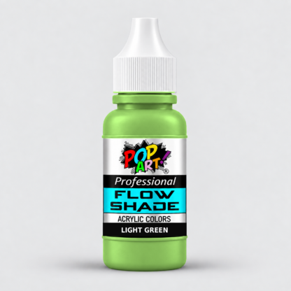 POP ART Light Green Flow Shade Paint 30ml bottle