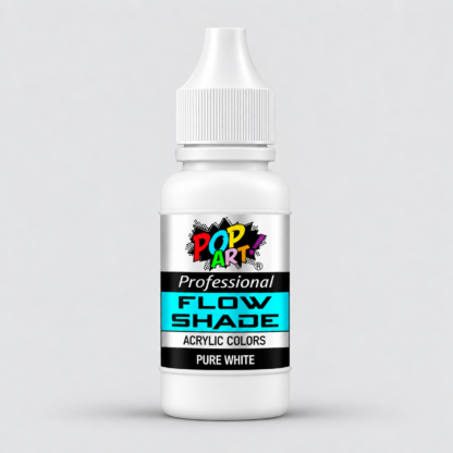 POP ART Pure White Flow Shade Paint 30ml bottle