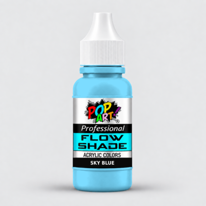 POP ART Sky Blue Flow Shade Paint 30ml bottle