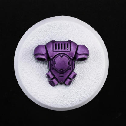 POP ART Purple Flow Shade contrast paint result on a detailed miniature