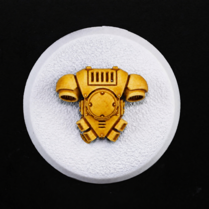 POP ART Saffron Flow Shade contrast paint result on a detailed miniature