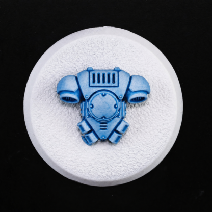 POP ART Sky Blue Flow Shade contrast paint result on a detailed miniature