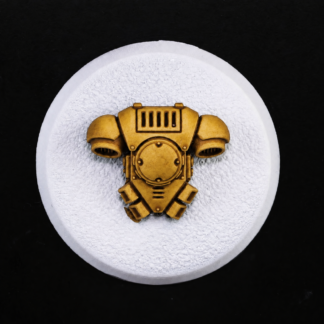 POP ART Yellow Ochre Flow Shade contrast paint result on a detailed miniature
