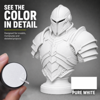 white paint for scale models